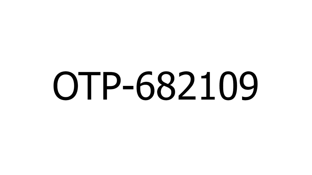 One Time Password(OTP) รหัสผ่านใช้ครั้งเดียว